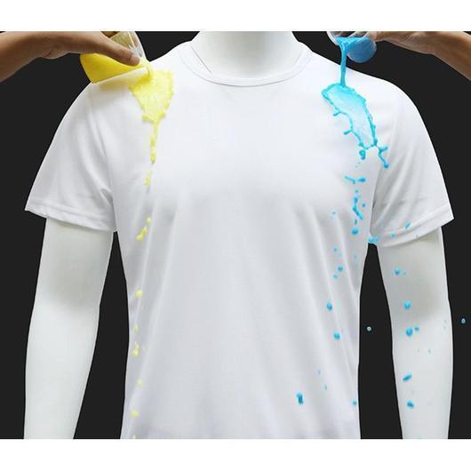Men Clothing Quick-drying Waterproof Anti-fouling T-shirt Couple Half Sleeve Bottoming Shirt
