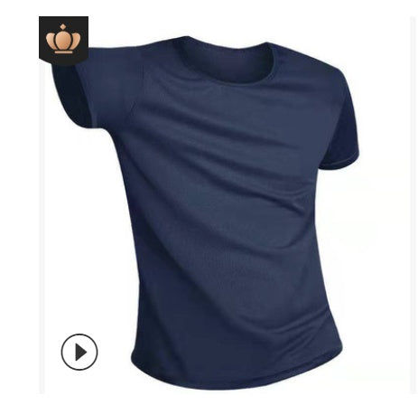Men Clothing Quick-drying Waterproof Anti-fouling T-shirt Couple Half Sleeve Bottoming Shirt