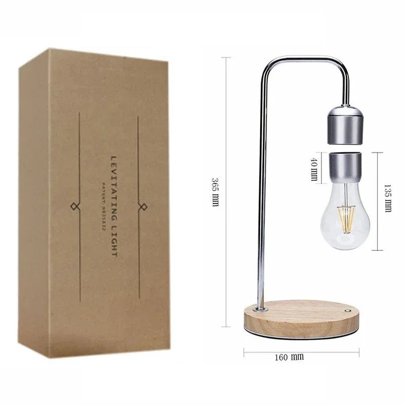 New Moon Night Lights Wireless Mobile Phone Charging Magnetic Levitation Lamp Table Room Decoration Lights Bedroom Desktop Lamps