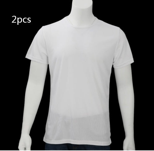Men Clothing Quick-drying Waterproof Anti-fouling T-shirt Couple Half Sleeve Bottoming Shirt