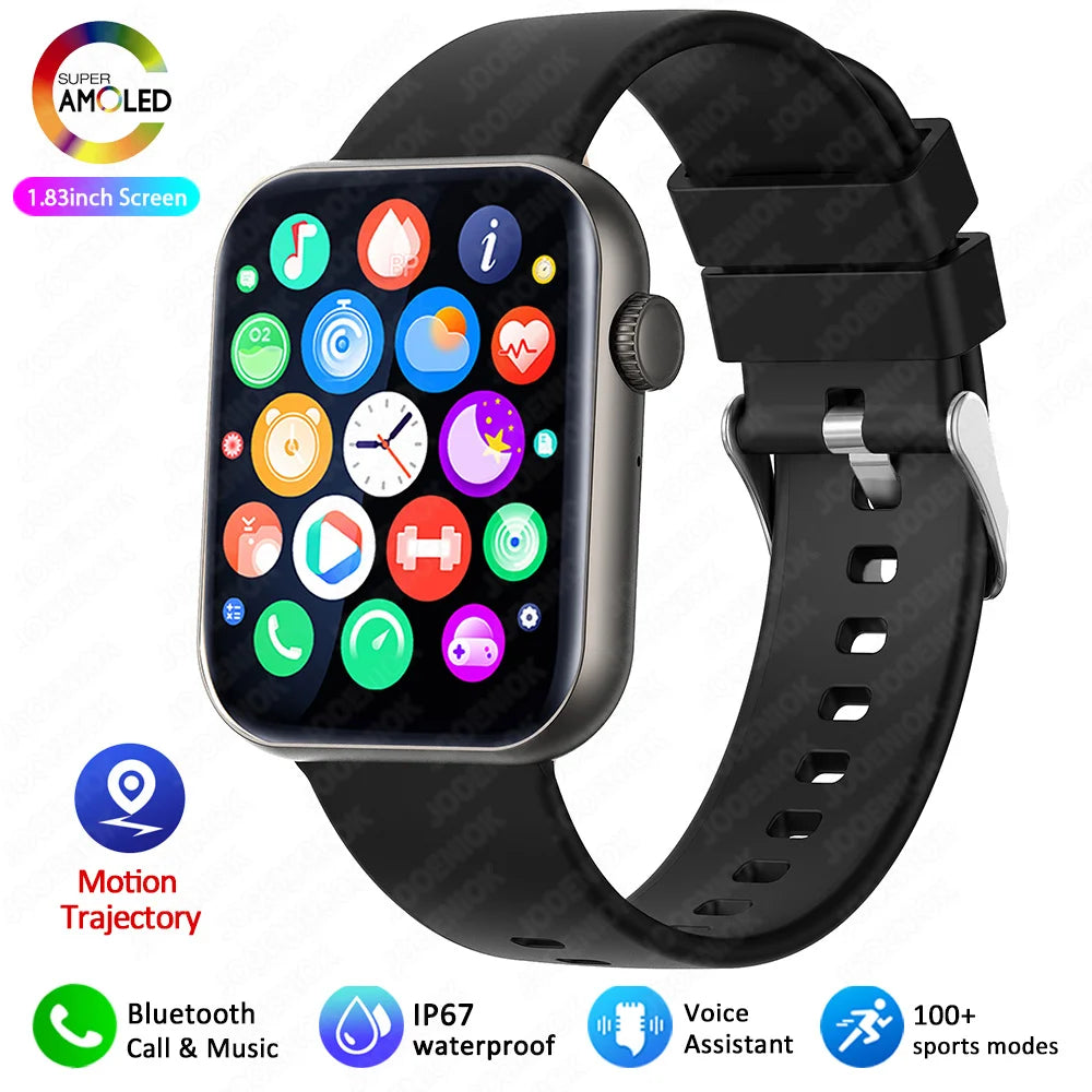 XIAOMI Smart Watch Full Touch Screen Bluetooth Call Heart Rate Waterproof Watches Sports Bracelet Smartwatch Women