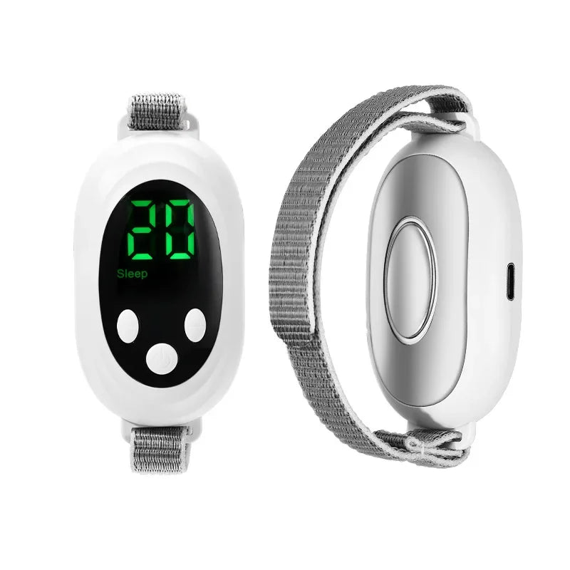 Two modes, 20 levels of intensity, intelligent sleep device, anxiety relief, neurological sleep, insomnia, and soothing device