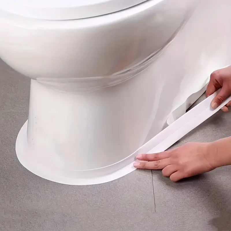 Sealed Self-adhesive Waterproof PVC Sticker,self-adhesive Waterproof Tape,Bathroom & Shower Sealing TapeForKitchen, Shower, Sink