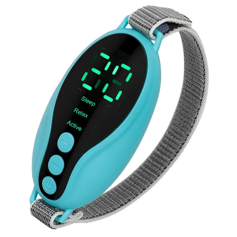 Two modes, 20 levels of intensity, intelligent sleep device, anxiety relief, neurological sleep, insomnia, and soothing device