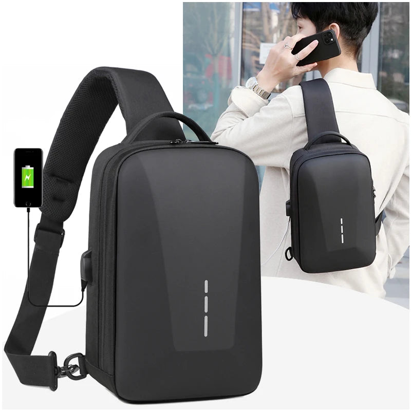 Anti-theft Crossbody Charging  Bag