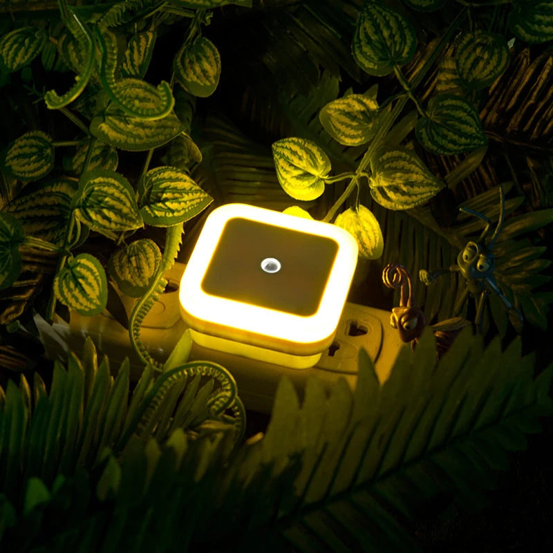 1/2PCS  Wireless Night Light LED Motion Sensor Light Night Lamp Children Bedroom Bedside Table Cabinet Lighting