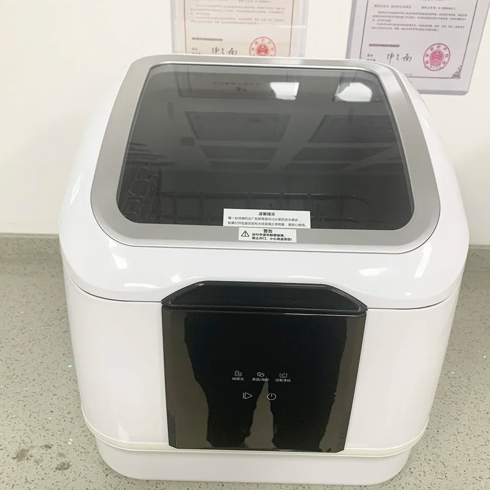 Desktop Installation Free Mini Size Water Saving Tabletop Dishwasher
