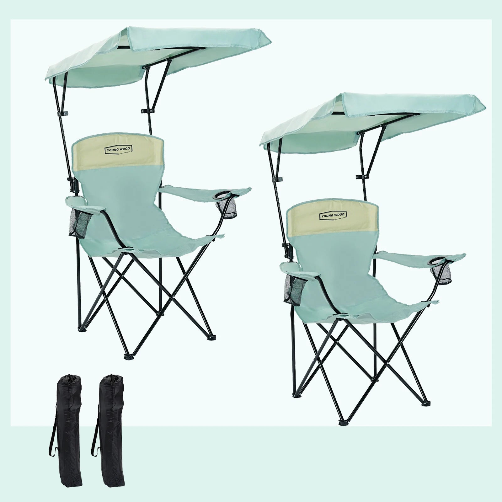 Camping Ceiling Armrest Chair Courtesy Audience Function Practical Super Strong Load Uv Protection