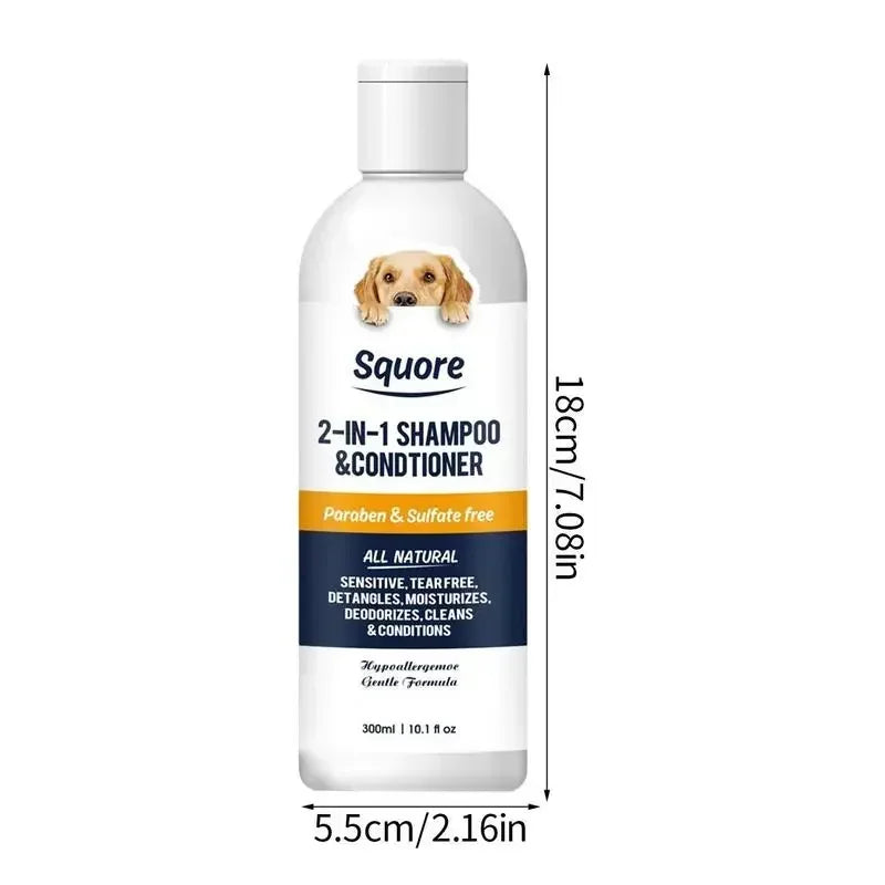 Puppy Shampoo And Conditioner 2 In 1 Natural Moisturizing Shampoo Moisturizing Dog Shampoo